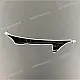 Honda VT600C Shadow Tank Schaduwlijn Sticker Rechterkant OEM 80122MZ8B50ZD