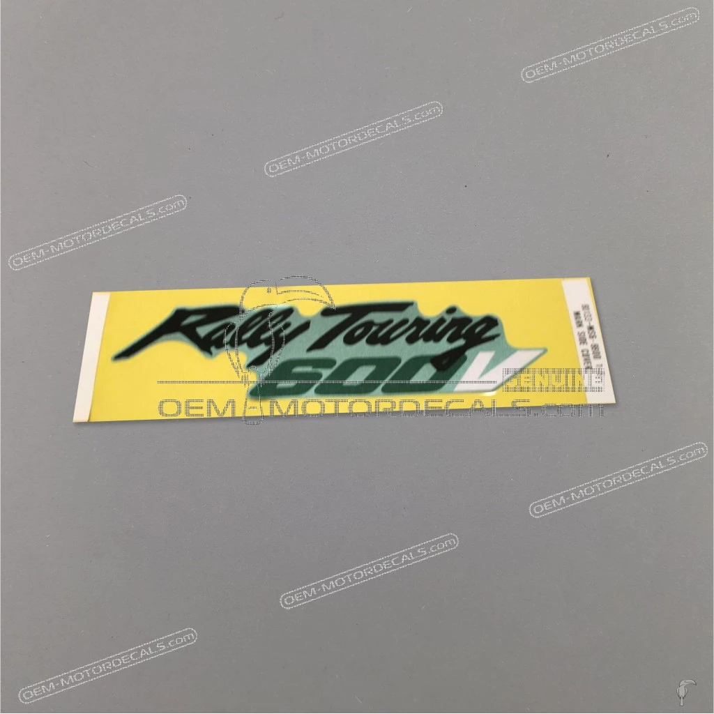 Honda XL600V TRANSALP Emblème TRANSALP pour coque arrière OEM 80133MS6880ZB