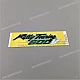 Honda XL600V TRANSALP Emblème TRANSALP pour coque arrière OEM 80133MS6880ZB