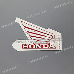 Emblemat HONDA na zbiornik paliwa, prawa strona