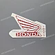 Honda CBR600RR Emblemat HONDA na zbiornik paliwa prawa strona OEM 83261MEE000ZB