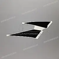 HONDA Adesivo carenatura superiore destra, lato destro 83263-MEE-D10ZB