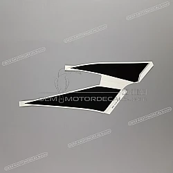 De pegatinas de tanque, juego, lado derecho