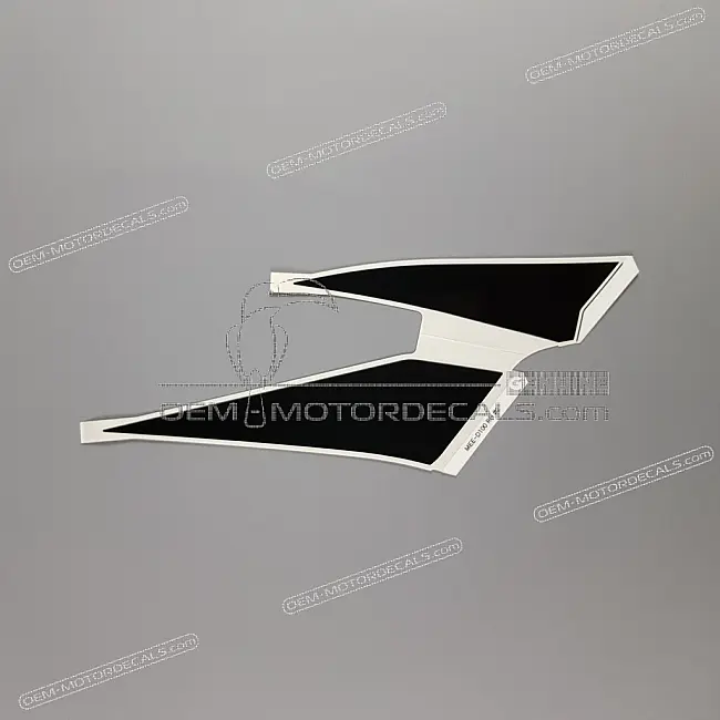 Honda CBR600RR Right Top Shelter Stripe Right Side OEM 83263MEED10ZB