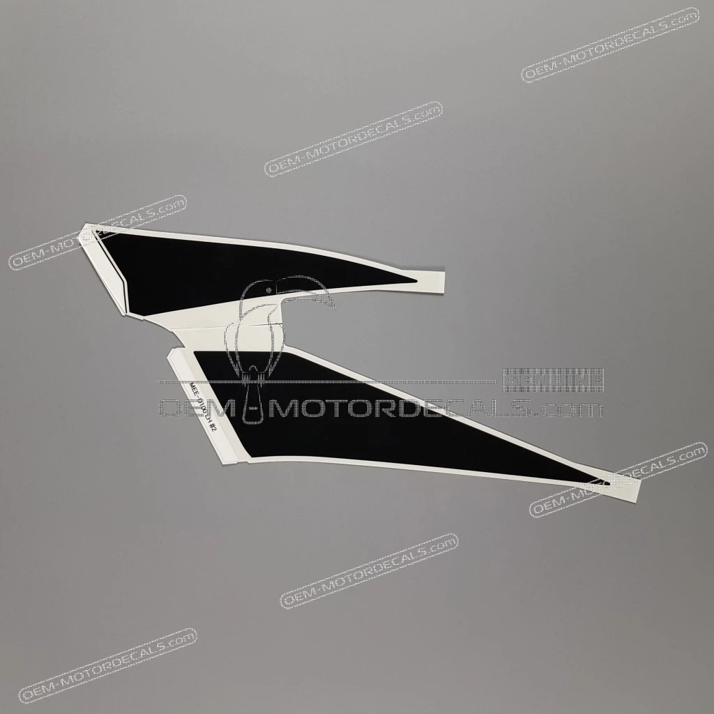 Honda CBR600RR linke obere Verkleidung Aufkleber OEM 83264MEED10ZB Original Werksgrafik Motorradaufkleber