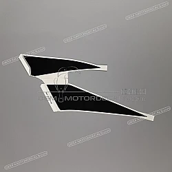 De pegatinas de tanque, juego, lado izquierdo