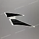 Honda CBR600RR linke obere Verkleidung Aufkleber OEM 83264MEED10ZB Original Werksgrafik Motorradaufkleber