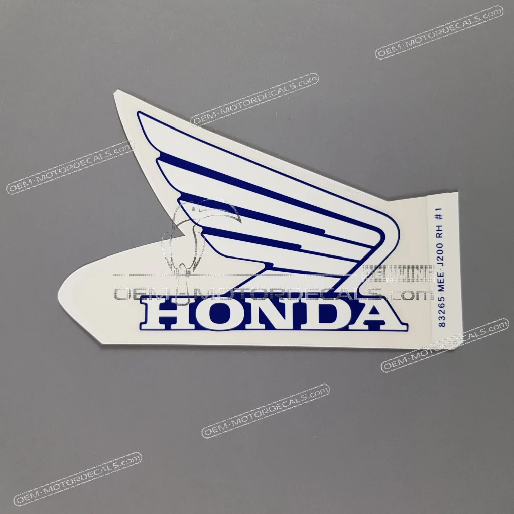 Honda CBR600RR Adesivo carenatura superiore Movistar Lato Destro OEM 83265MEEJ20ZA