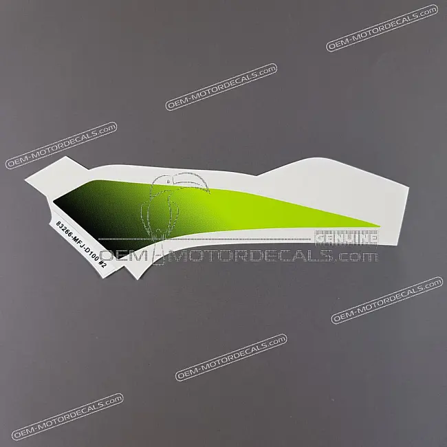 Honda CBR600RR Top Shelter Stripe Left Side OEM 83266MFJD10ZD