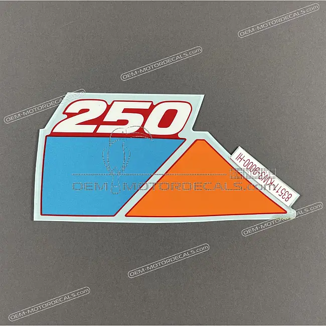 Autocollant latéral carénage Honda NX250 Dominator Gauche OEM 83511KW3900ZB