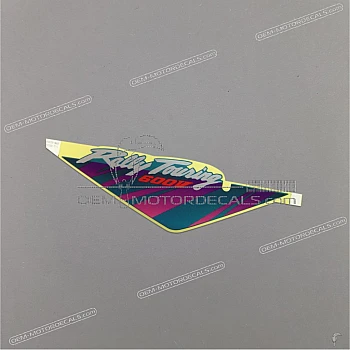 Naklejka na tylną owiewkę / zadupek, prawa strona