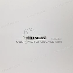 Frame cowling decal