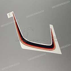 Frame cowling decal, right side