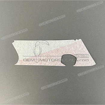 Side cowling decal, right side