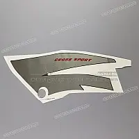 HONDA Kontpaneel sticker, linkerkant 83552-GCM-890ZA