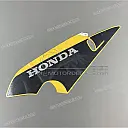 Belly pan decal, right side