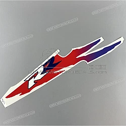 Fuel tank stripe, right side