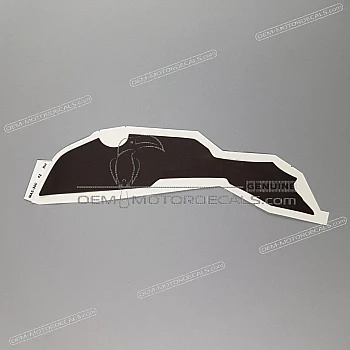 Frame cowling decal, right side