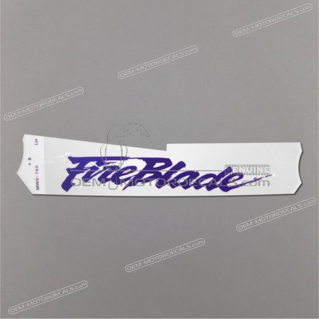 Honda CBR900RR Adesivo Carenatura Laterale CBR900RR Lato Destro OEM 83604MW0790ZA