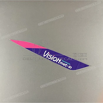 Tank cover decal, left side