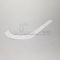 HONDA Kontpaneel sticker, linkerkant 83612-KBS-970ZA