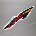 Sticker voor rechter zijkap, CBR600F Hurricane