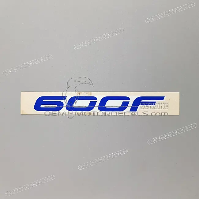 Honda CBR600F Hurricane Side Fairing Graphic OEM 83613MT6600ZC