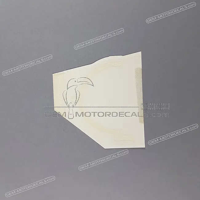 Honda CBR600F HURRICANE Fuel tank MARK, FUEL COCK decal graphic OEM 83614MALE00ZC factory original