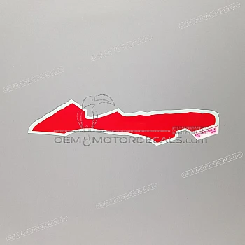 Naklejka na tylną owiewkę / zadupek, prawa strona