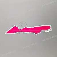 HONDA Pegatina de carenado, lado derecho 83614-MV9-930ZB