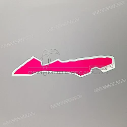 Frame cowling decal, right side