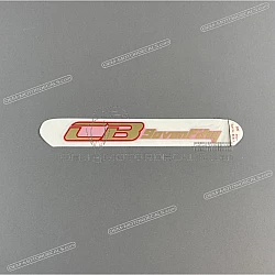 Frame cowling decal