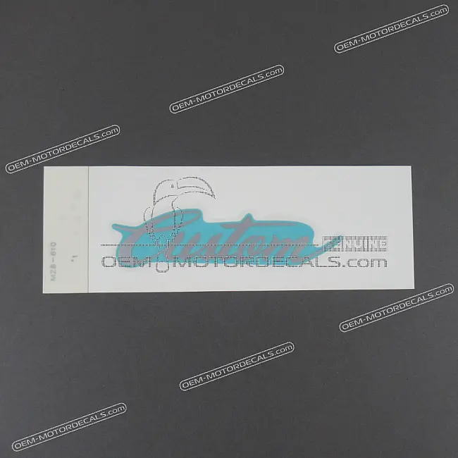Honda Zijkap Sticker Embleem OEM 83614MZ8610ZA