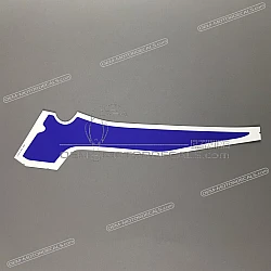 Frame cowling decal, right side