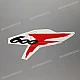 Honda CBR600F Autocollant Carénage Droit OEM 83615MALE00ZB