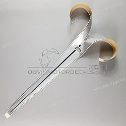 Autocollant carénage arrière queue, côté droit