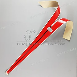 Kontpaneel sticker, rechterkant