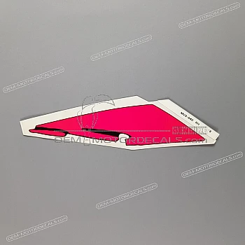 Tail cowl decal, right side