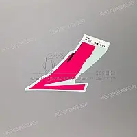 HONDA Right side cowling stripe, right side 83615-MV9-930ZB