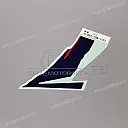 Right fairing CBR600F stripe, right side