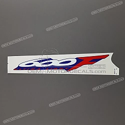 Naklejka na tylną owiewkę / zadupek, prawa strona