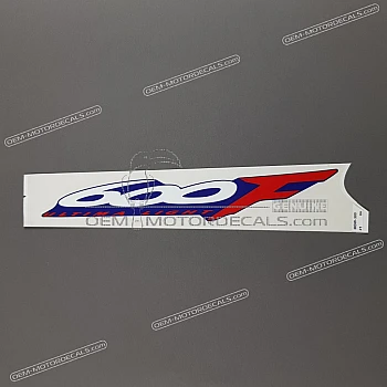 Kontpaneel sticker, rechterkant