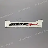 HONDA Emblème de coque arrière CBR600F, côté droit 83616-MBW-N00ZB