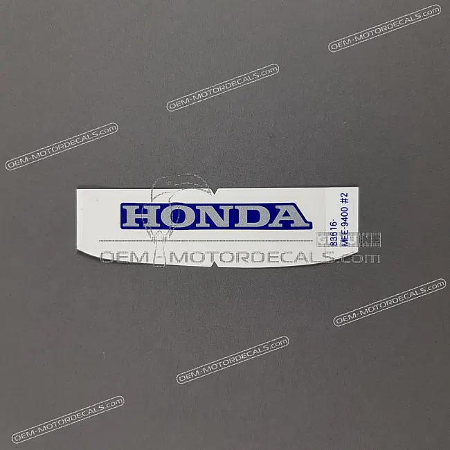 Honda CBR600RR Emblemat na tylną owiewkę siedzenia 600RR, prawa strona OEM 83616MEE940ZE