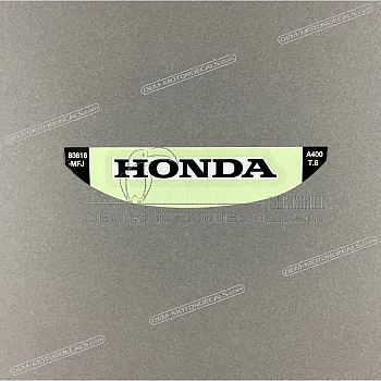 Tail cowl decal