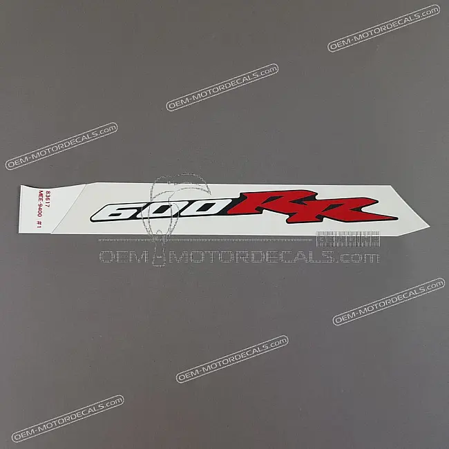 Honda CBR600RR Achterzadelkap Sticker OEM 83617MEE940ZD