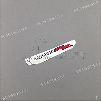 Tail cowl decal