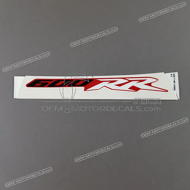Honda CBR600RR Emblemat CBR na tylną owiewkę siedzenia OEM 83617MFJD00ZB