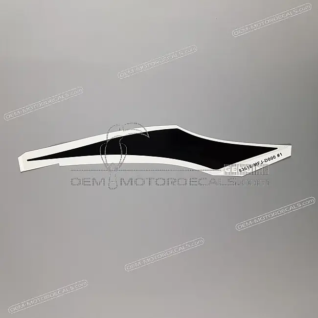 Honda CBR600RR Adesivo codone posteriore lato destro OEM 83618MFJD00ZA