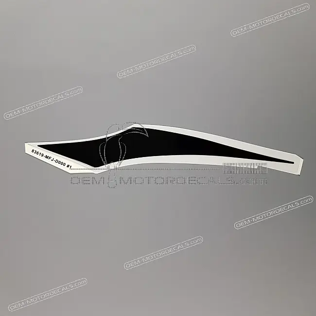 Honda CBR600RR Adesivo codone posteriore lato sinistro OEM 83619MFJD00ZA